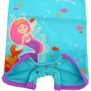 Mermaid Princess 6-12 Months Romper
