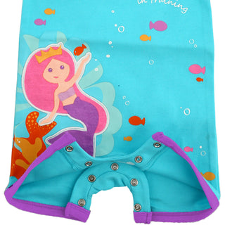 Mermaid Princess 6-12 Months Romper