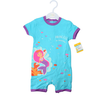 Mermaid Princess 6-12 Months Romper
