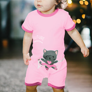 Kitty Ballerina 6-12 Months Romper