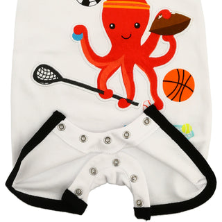 Octopus All Star 6-12 Months Romper