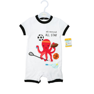 Octopus All Star 6-12 Months Romper