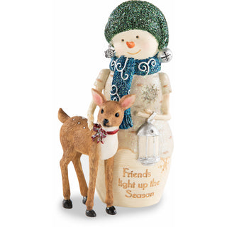 Friends 5" Snowman with Deer