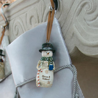 Retirement 4" Snowman Ornament