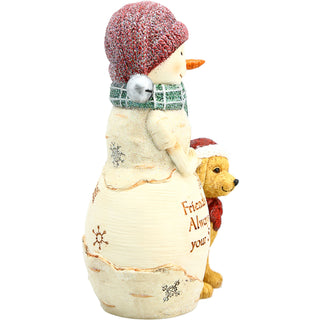 Friends By Your Side 5" Snowman with Dog