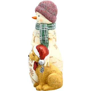 Friends By Your Side 5" Snowman with Dog