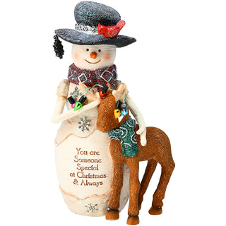 Someone Special 6" Snowman with Reindeer