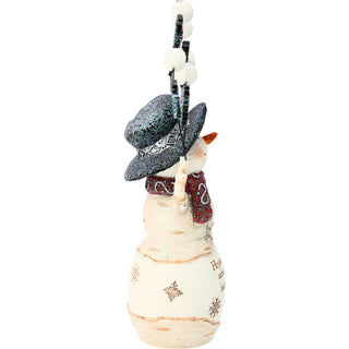 Heartwarming Memories 5.5" Snowman with Snowballs