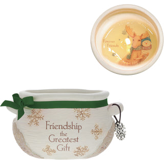 Friendship 9 oz - 100% Soy Wax Reveal Candle
Scent: Winter Snow