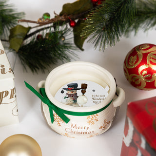 Merry Christmas 9 oz - 100% Soy Wax Reveal Candle Scent: Winter Snow