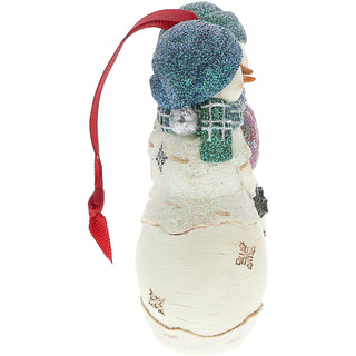 1st Christmas 4" Snowcouple Ornament