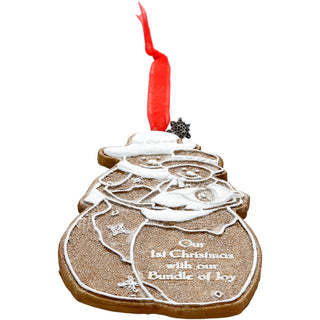 Bundle of Joy 4" Snowcouple Ornament