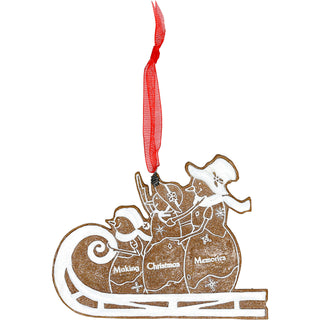 Christmas Memories 4" Snowfamily Ornament