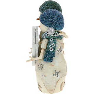 Thinking of You 4.5" Snowmen with Heart Frame