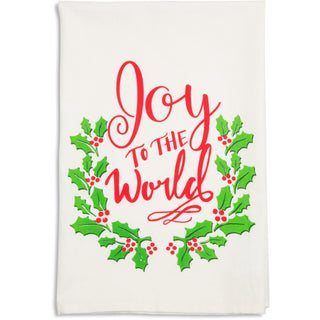 Joy 26.5" x 27.25" Tea Towel