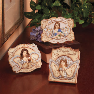Daughter 4" x 3.5" Self-Standing Plaque
