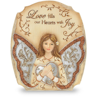 Love 4" x 3.5" Self-Standing Plaque