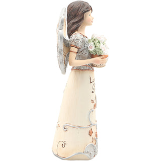 Love You Nana 5.5" Angel Holding Flowers