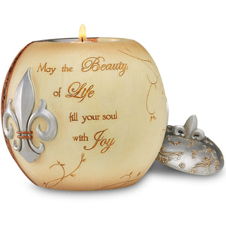 Beauty of Life 4.25" Tealight Holder