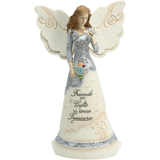 Friend 8" Angel holding Butterfly