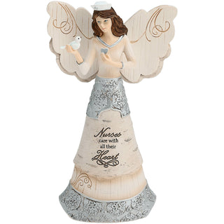 Nurse 6" Angel holding Dove