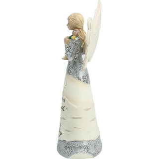Strength & Healing 6.5" Angel Holding Bird