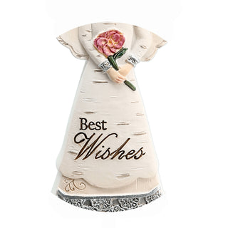 Best Wishes 3" Angel Floral Pick