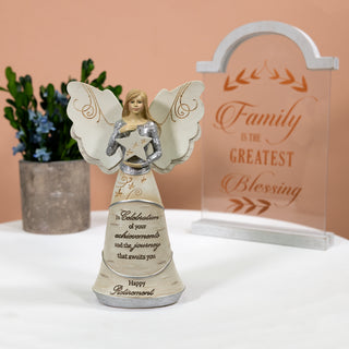 Retirement 6.5" Angel Holding Star