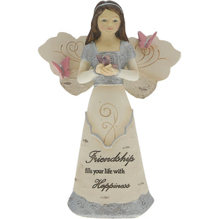 Friendship 5.5" Angel Holding Butterfly