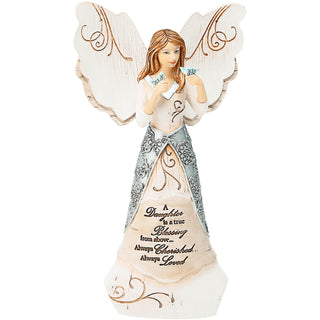 Daughter 6" Angel Holding Butterflies