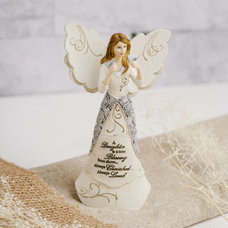 Daughter 6" Angel Holding Butterflies