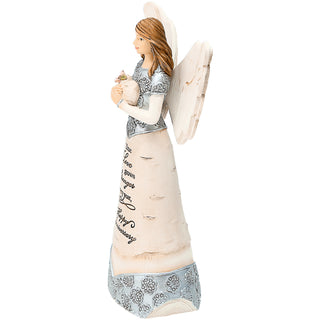 Anniversary 6" Angel Holding Heart