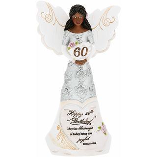 EBN 60th Birthday 6" EBN Angel Holding Heart