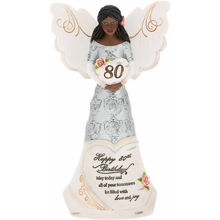 EBN 80th Birthday 6" EBN Angel Holding Heart