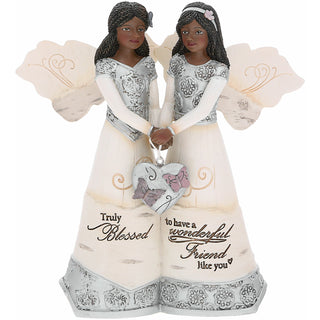 EBN Friendship 5.5" EBN Double Angels Holding Heart