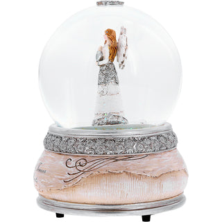 Forever in Our Hearts LED Lit, 100mm Musical Water Globe