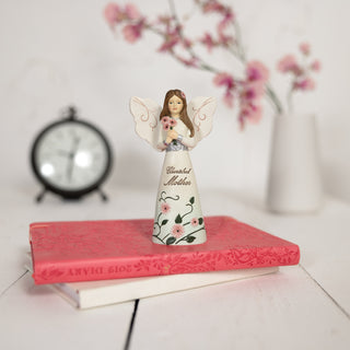 Mother 5" Angel Holding Daisies