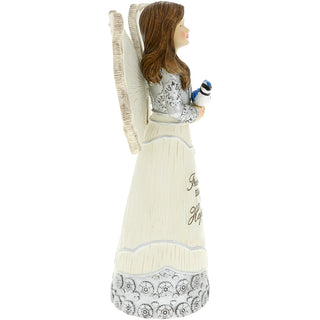 Friendship 5.5" Angel Figurine with Blue Jay