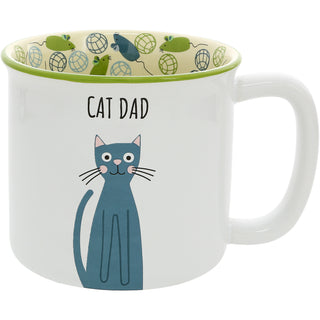 Cat Dad 18 oz Mug