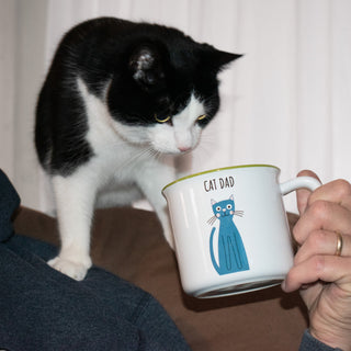 Cat Dad 18 oz Mug