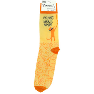 Favorite Human Unisex Crew Socks Size: M/L