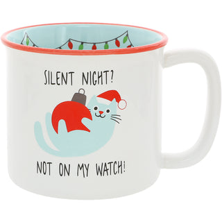 Silent Night 18 oz Mug