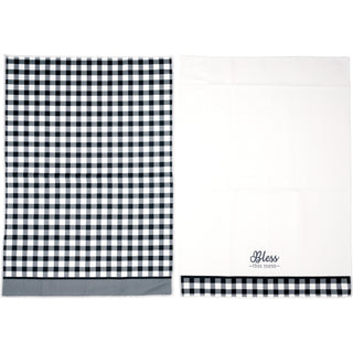 Bless Tea Towel Gift Set (2 - 19.75" x 27.5")