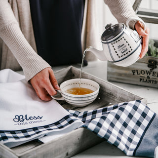 Bless Tea Towel Gift Set (2 - 19.75" x 27.5")