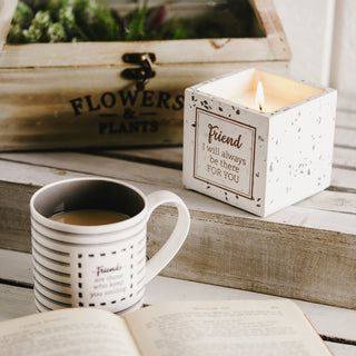Friend 8 oz - 100% Soy Wax Candle Scent: Tranquility