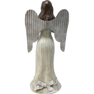 Best Things 9" Angel Holding Flowers