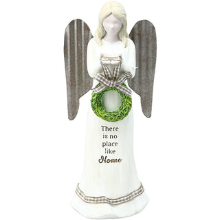 Home 6" Angel Holding Wreath