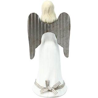 Home 6" Angel Holding Wreath