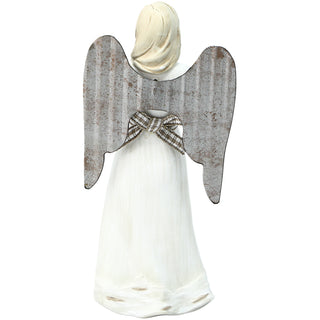 Friendship 4.5" Angel Holding Butterfly Ornament