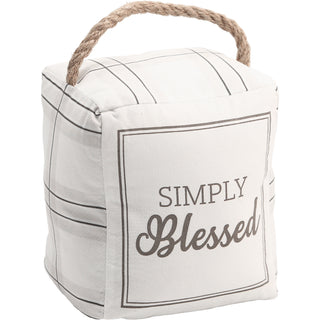 Blessed 5" x 6" Door Stopper
